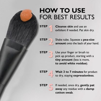 Instant Temporary Face Tightener, Tightens, Firms, & Blurs Wrinkles