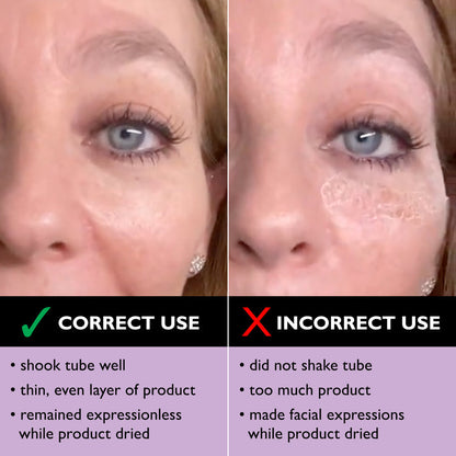 Instant Temporary Face Tightener, Tightens, Firms, & Blurs Wrinkles