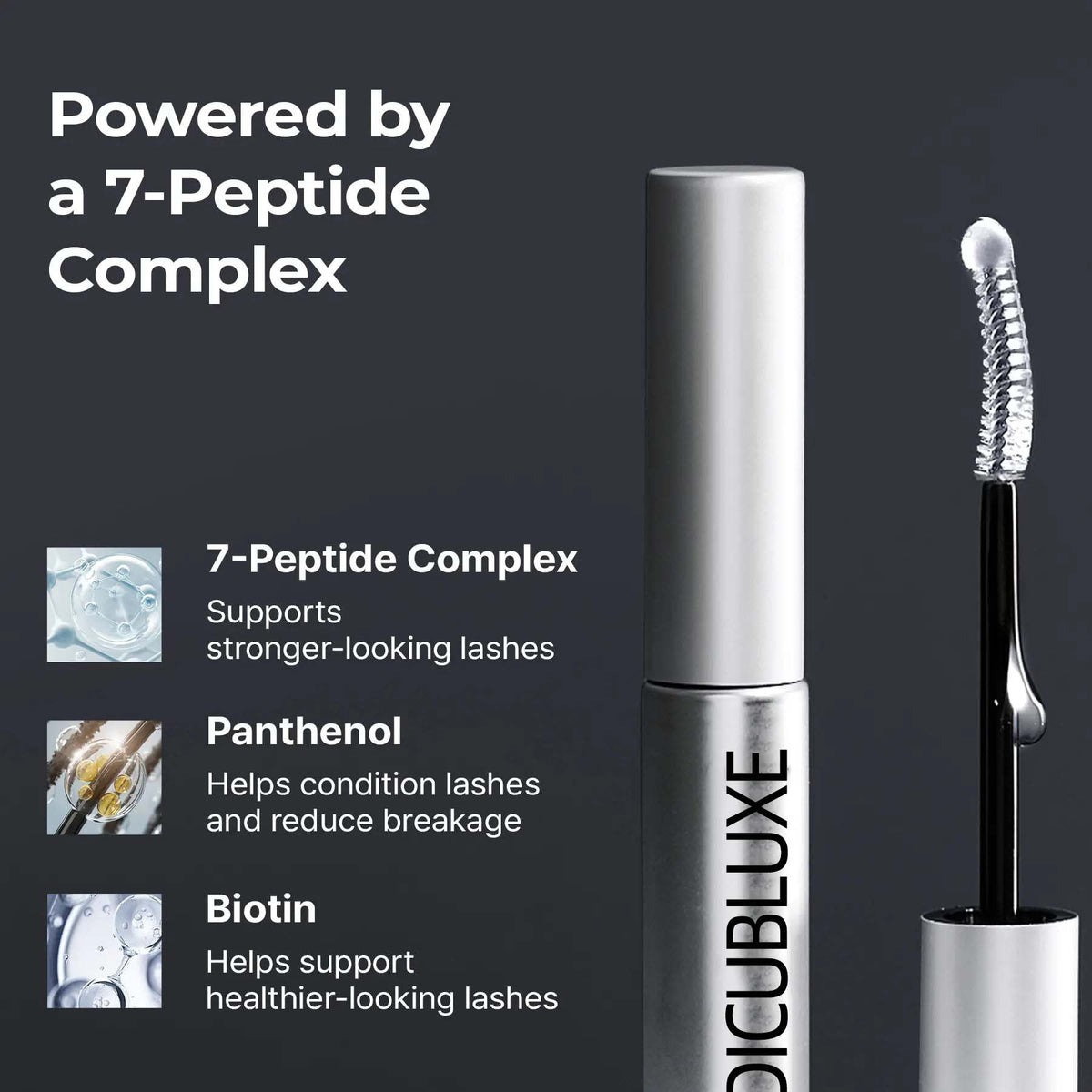 Essential Eyelash Growth Serum - Safe & Gentle Lashes Care, Fuller, Thicker in 2 Weeks, Non-Prostaglandin, Hormone-free