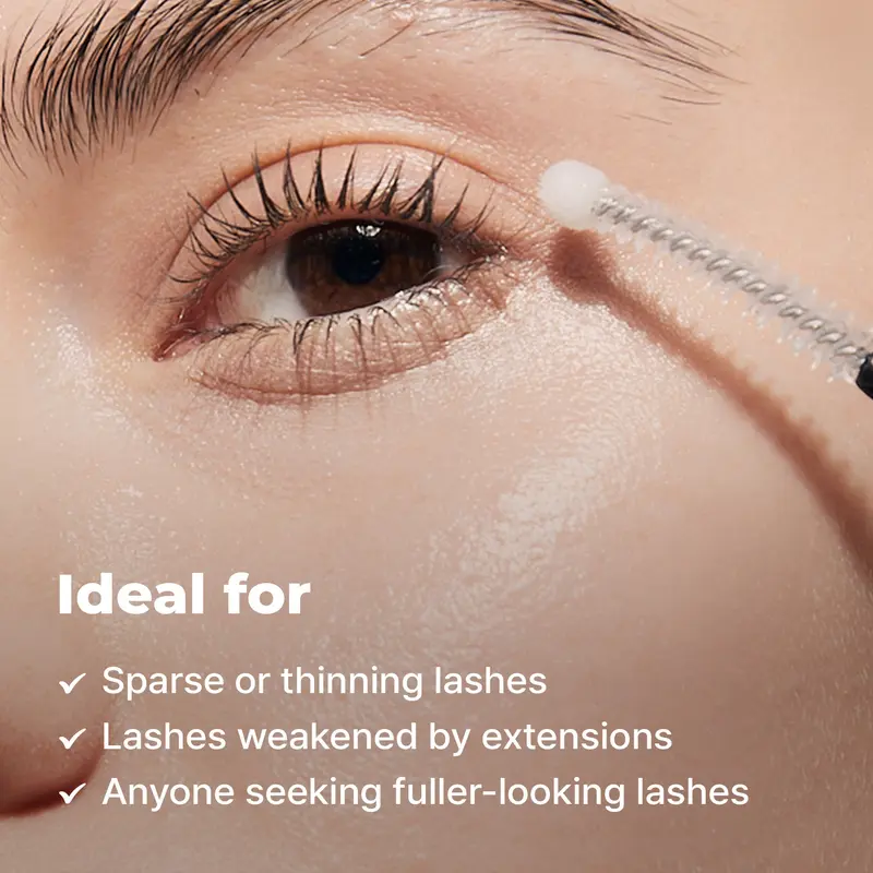 Essential Eyelash Growth Serum - Safe & Gentle Lashes Care, Fuller, Thicker in 2 Weeks, Non-Prostaglandin, Hormone-free